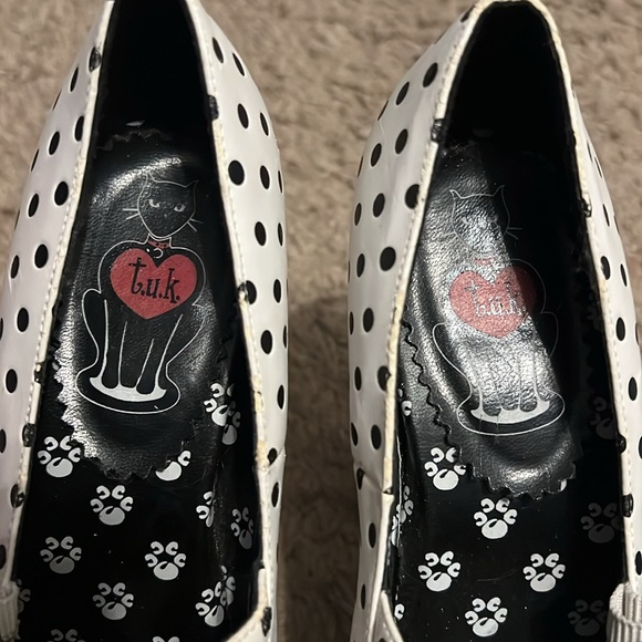 TUK Polka Dot Heels - Picture 6 of 10